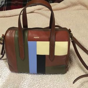 Fossil purse/satchel. Like new/only used a few times